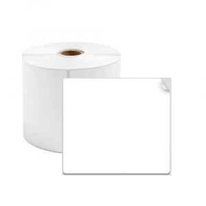 Etichete termice universale 45 x 60mm, plastic alb, permanente, 1 rola, 130 etichete/rola, pentru imprimanta M110 si M2000