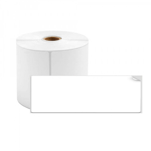 Etichete termice universale 50 x 15mm, plastic alb, permanente, 1 rola, 400 etichete/rola, pentru imprimanta M110 si M2000