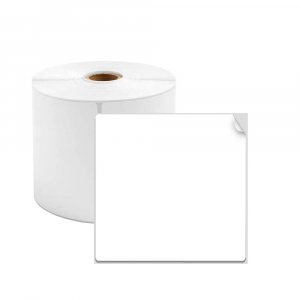 Multi-purpose thermal labels, 50 x 60mm, paper white, permanent, 1 roll, 130 labels/roll, for M110 and M200 printers0