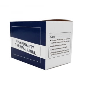 Multi-purpose thermal labels, 50 x 60mm, paper white, permanent, 1 roll, 130 labels/roll, for M110 and M200 printers19
