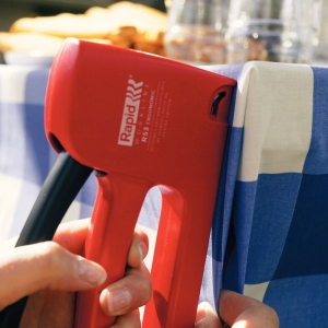 Set Rapid R53E upholsterer's Staple Gun, ergonomic, staples 53/4-10 mm, includes 1068 Rapid 53 staples 20443852 [4]