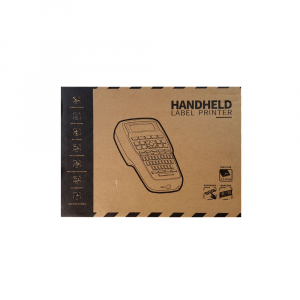 Aparat etichetat E1000 Portocaliu, portabil, pentru etichete Brother TZe 6, 9, 12mm, Brother P-Touch PT-E110VP, Brother PT-1057
