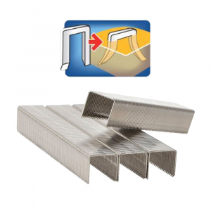 Rapid 140/14 High Performance staples, galvanizedl flat wire, Divergent Point, packaging, 648 staples/blister 401095761