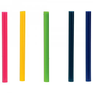 Baton silicon Rapid Decoratiuni Fun to Fix color Modern (albastru, galben, roz, verde si vernil), Universal, Ø7mm x 90mm, baza EVA, 36 buc/blister 5001426 [11]