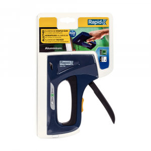 Capsator tacket Rapid ALU740 Dual, reglare forta capsare in 2 trepte, corp aluminiu, grip cauciuc, capse 140/6-14 mm, cuie 8/15, 25072311 [6]