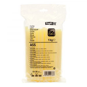Baton silicon Rapid ASS Profesional galben, Ø12mm x 190mm, baza EVA, 1 kg/pachet 40302787 [10]
