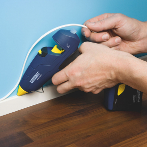 Rapid BGX300 Li-Ion Cordless Glue Gun, 12mm glue stick, 30W, output 250 g/h, Li-Ion battery included 403030732