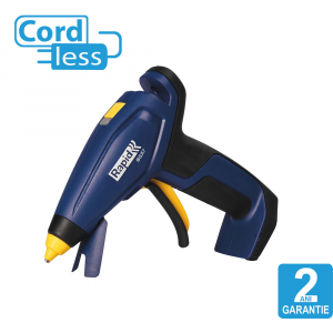 Rapid BGX7 cordless Glue Gun, 7mm glue stick, 20 seconds Heats, output 150 g/h, micro-USB charger included 50014011