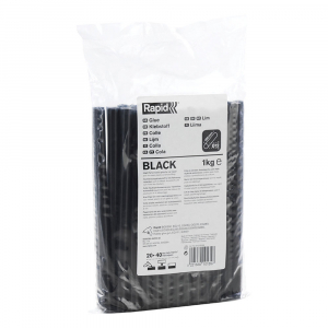 Baton silicon profesional Rapid reparatii auto negru, Ø12mm x 190mm, baza EVA, 1 kg/pachet 512151083