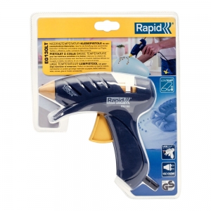 Pistol de lipit Rapid EG130 Temperatura Scazuta, batoane silicon Oval, 130⁰C, 100W, debit 80 g/h, 5000445 [10]