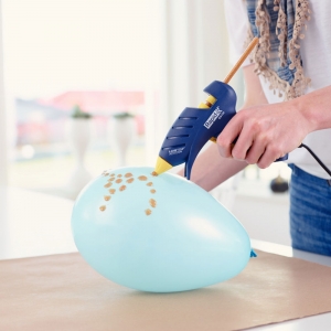 Rapid EG130 Low Temp glue gun Deko Kit, 5 silver & 5 gold glue sticks included, 130⁰C, 100W, output 80 g/h, 5000445 [6]