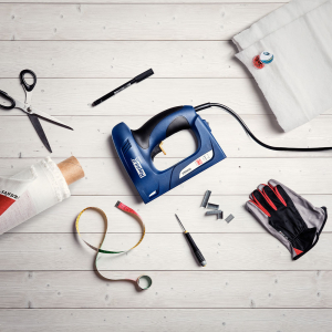 Rapid ESN530 Electric Staple and Nail Gun briefcase kit, upholstery, staple close to a wall, dual magazine, staples 53/6-14mm, nails 8/15mm 5000129 [2]