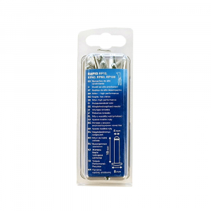 Nituri Rapid High Performance diametru 4.0mm x 18mm, aluminiu, burghiu metal HSS inclus, 50 buc/set 5000386 [17]