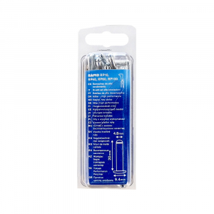 Nituri Rapid High Performance diametru 4.8mm x 20mm, aluminiu, burghiu metal HSS inclus, 50 buc/set 5000391 [14]