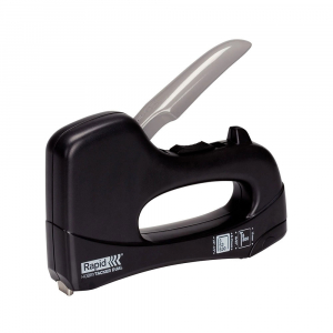 Capsatoare sau Tackere Manuale - Capsator tacker Rapid Hobbytacker Dual, reglare forta capsare, capse 53/6-12 mm, cuie 8/15 mm, 2 ani garantie 23601201