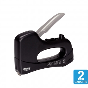 Rapid Multitacker 4-in-1 Staple Gun, 2-steps force adjuster, staples 53/6-12 mm, cable staples 7/12-14, nails 8/15, pin 9/15, 2 year guarantee 24483400 [1]