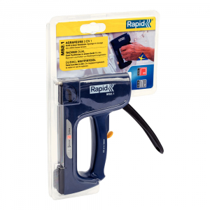 Rapid Multitacker MS2.1 Staple Gun, 2-steps force adjuster, extended nose, staples 53/6-12 mm, cable staples 7/12-14, made in Sweden 5000625 [7]