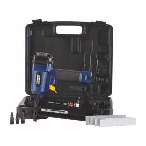 Masina de batut capse/cuie duala Rapid PBS151 kit, pneumatica, capse 90/20-40mm, cuie 8/15-50mm, include 200 capse 90/25mm, 200 cuie 8/25, cheie hexagonala, 3 reductii furtun aer comprimat,5000103 [8]
