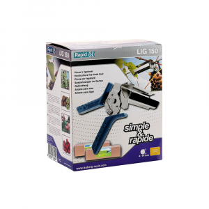 Rapid PRO LIG150 Vine Pliers, high capacity magazine and 2 boxes of C50 / 4-14mm vine staples, galvanized, 4.200/box [8]