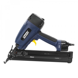 Rapid PRO PB161 Pneumatic nailer kit, nails 32/32-64mm, 34⁰ angled magazine, sequential actuation trigger, 360° adjustable air exhaust, hex wrench, 3 pneumatic fittings, 300 nails 32/50mm, 50001046