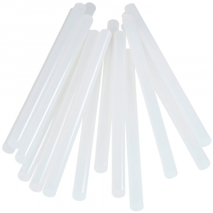 Baton silicon profesional Rapid PVC, Cabluri si Plastic, fixare si reparatii, transparent, Ø12mm x 190mm, baza EVA, 48 buc/blister 50014132