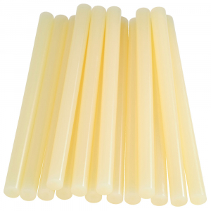 Rapid Professional Glue Stick for Wood, Carboard, Cork, yellow, Ø12mm x 190mm, EVA basis, 14 buc/blister 5001420 [2]
