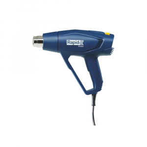 Rapid R1800 Hot Air Gun, 1800 W, air flow 450 l/min, two airflow levels, temperature settings 300°C/550°C, overheating protection, 2 year guarantee 50013410