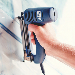 Rapid R214 Electric Staple Gun for packaging, Adjustable impact setting, Safety trigger, staples 140/8-16mm 241712012