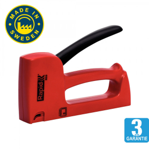 Set Rapid R53E upholsterer's Staple Gun, ergonomic, staples 53/4-10 mm, includes 1068 Rapid 53 staples 20443852 [10]