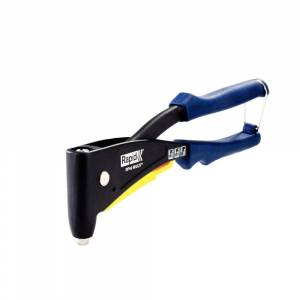 Cleste pop nituri Rapid RP40 Multi kit cu servieta, cap nituire universal cu etrier incorporat, 3.2/4.0/4.8mm, nituri aluminiu sau otel, sistem de verificare dimensiune nituri, grip moale,50011279