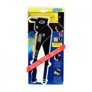 Cleste pop nituri Rapid RP60 Multi, cap rotativ 360⁰, 3.2/4.0/4.8mm, verificator nituri, etrier integrat, grip moale, garantie 3 ani, 5001140 [13]