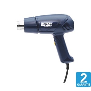 Rapid Thermal 1600 Hot Air Gun, 1600 W, air flow 280l/min, two airflow levels, temperature settings: 60°C/550°C, overheating protection, 2 year guarantee 243598001