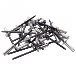Rapid Waterproof rivet diameter 4.0mm x 16mm, aluminium, HSS metal drill bit included, 50 pcs/set 5000401 [8]