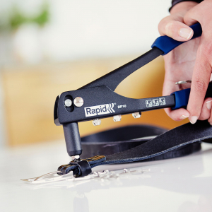 Nituri cu cap larg Rapid diametru 4.0mm x 10mm, aluminiu, burghiu metal HSS inclus, 50 buc/set 5000660 [7]