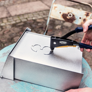 Nituri cu cap larg Rapid diametru 4.0mm x 10mm, aluminiu, burghiu metal HSS inclus, 50 buc/set 5000660 [2]