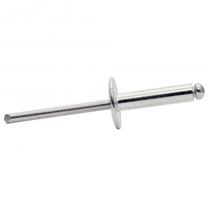 Nituri cu cap larg Rapid diametru 4.8mm x 20mm, aluminiu, burghiu metal HSS inclus, 25 buc/set 5000667 [10]