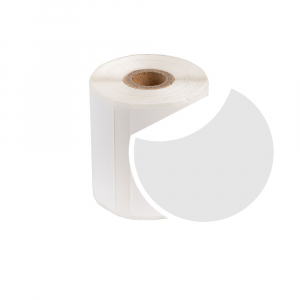 Etichete Aimo rotunde - Etichete termice rotunde Ø 20 mm plastic alb  pentru imprimanta AIMO Phomemo M110 M200 M220 300 etichete