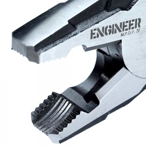 Cleste patent combinat ENGINEER PZ-59, extragere suruburi uzate, 200 mm, taie Ø3.2mm, fabricat in Japonia [12]