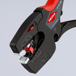 Wire strippers and stripping tools, NexStrip, precision multi tool for electricians, 190 mm, KNIPEX 12721908