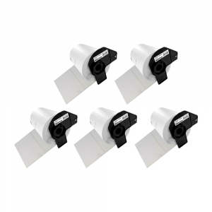 Brother Compatible DK Labels - Set 5 Labels DK-11241 102 x 152mm plastic holder included compatible Brother DK-11241 DK11241