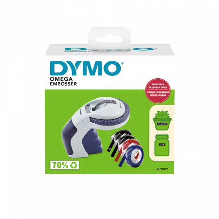 Set Aparat embosat DYMO Omega si in total 4 role etichete Omega DY12748 2174605PP [25]