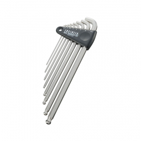 Chei si truse chei - Set chei hexagonale Engineer TWB02 tip imbus, cap magnetizat, unghi lucru 30⁰, nichelate, uz general, 8 chei/set