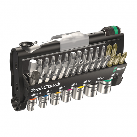 Truse de chei WERA - Set de scule Wera Tool-Check 1 SB 38 piese 05073220001