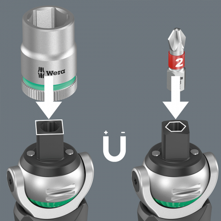 Set 13 piese Wera 8009 Zyklop Pocket Imperial Set 1 [3]