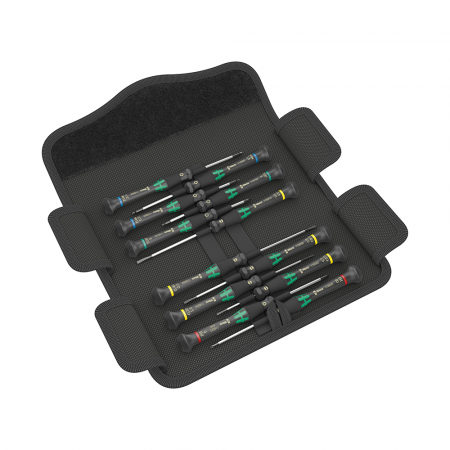 Scule de mana - Set de surubelnite Wera Kraftform Micro 12 Universal 1 pentru aplicatii electronice 12 piese 05073675001