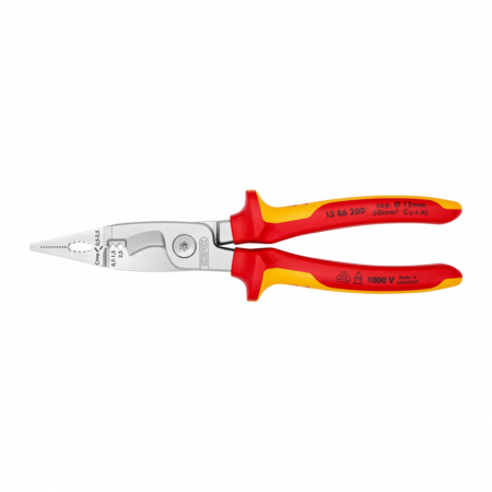 Set KNIPEX, 3 x scule electricieni, testat VDE 1000 V, lucrari sub tensiune, 160-200mm 003130BKV01 [4]