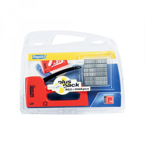 Capsatoare sau Tackere Manuale - Set capsator tapiterie Rapid R53E, capse 53/4-10 mm, include 1068 capse Rapid 53 20443852