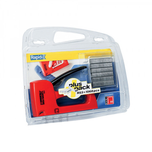 Set Rapid R53E upholsterer's Staple Gun, ergonomic, staples 53/4-10 mm, includes 1068 Rapid 53 staples 20443852 [11]