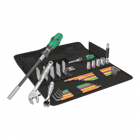 Set Wera Kraftform Kompakt F1 Window installation Thermopane transport case 36 pieces 325 x 145 x 65 mm 05134013001 [10]