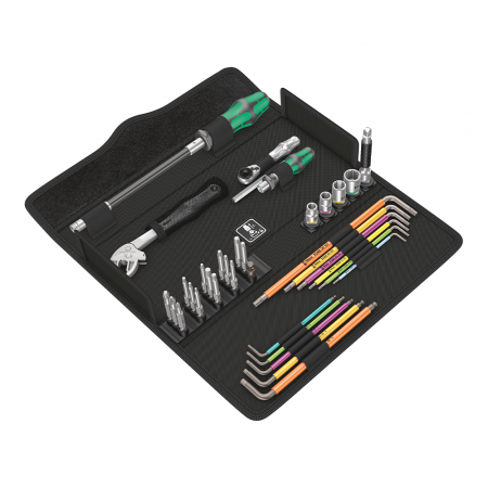 Truse de chei WERA - Set Wera Kraftform Kompakt F1 Montaj Ferestre Termopan husa transport 36 pise 325 x 145 x 65 mm 05134013001